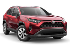 Car Hire Winsford - RAV4 Auto - car hire Winsford